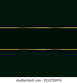 Green and gold background. Vector illustration.