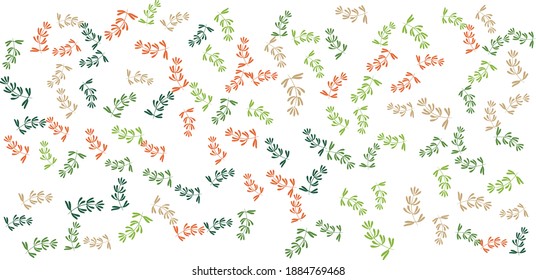 Fondo del patrón floral gris dorado verde. Diseño vectorial de mano para tarjetas de felicitación. Plantillas de arte de vacaciones de invierno cuadradas abstractas de moda. Adecuado para publicaciones en medios sociales, aplicaciones móviles, diseño de banners