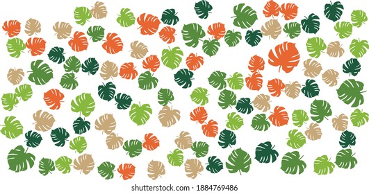 Green gold grey floral pattern background. Hand-drawn vector design for greeting cards. Trendy abstract square Winter Holidays art templates. Suitable for social media post, mobile apps, banner design