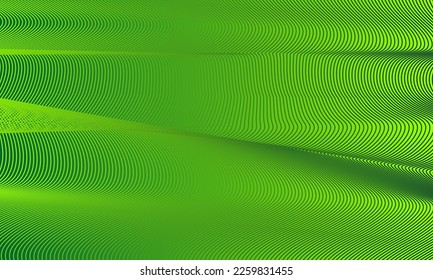 green gradien line wive beautifull line