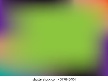 Green gradient abstract background