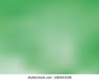 Green gradient abstract background. Blurred bright colors, colorful pattern. Fluid shapes for Web and Mobile Applications, social media, modern decoration Vector illustration