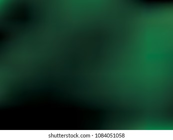 Green gradient abstract background. Blurred bright colors, colorful pattern. Fluid shapes for Web and Mobile Applications, social media, modern decoration Vector illustration