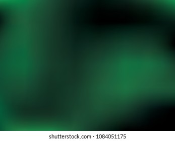 Green gradient abstract background. Blurred bright colors, colorful pattern. Fluid shapes for Web and Mobile Applications, social media, modern decoration Vector illustration