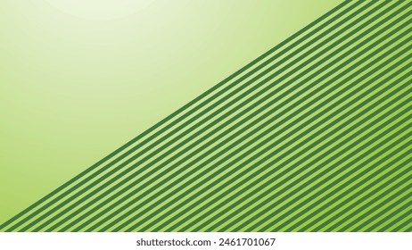 Green gradient abstract background with curve line for backdrop or presentation