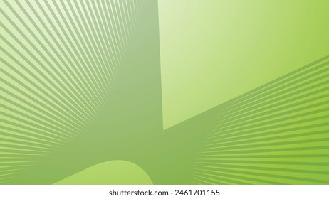Green gradient abstract background with curve line for backdrop or presentation