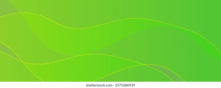 Green gradient abstract background design