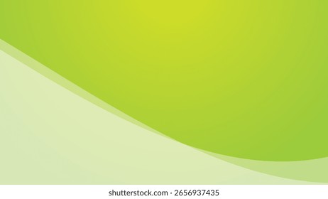 Green Gradient Abstract Background for Fresh Modern Design, Web UI, Digital Art, and Presentations