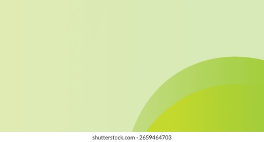 Green Gradient Abstract Background for Fresh Modern Design, Web UI, Digital Art.