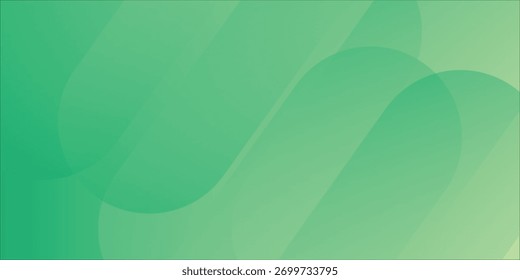Green Gradient Abstract Background With Soft Curves And Subtle Circles For Design modern