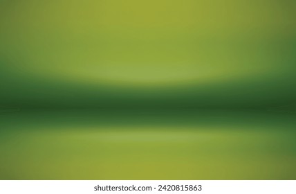 green gradient abstract background for ST Patrick's day celebration green studio gradient design background