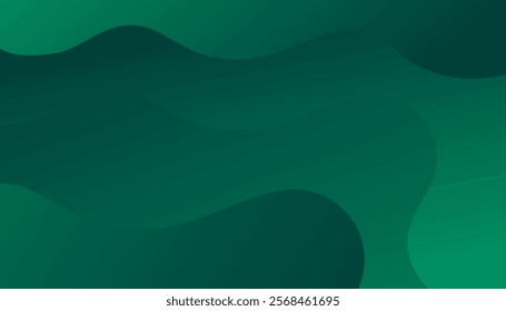 Green gradient abstract background. Used to decorate advertisements, publications, Eps10 vector
