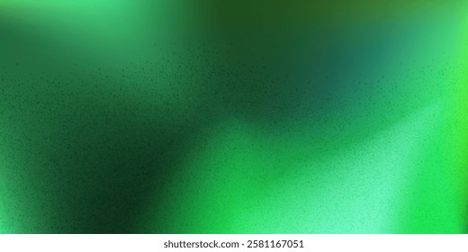 Green gradient abstract background.Jade luxury texture.Turqoise blur foil.Dark royal green  pattern with noise surface.
