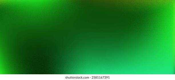 Green gradient abstract background.Jade luxury texture.Turqoise blur foil.Dark royal green  pattern with noise surface.
