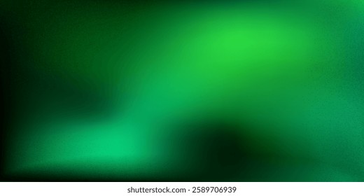 Green gradient abstract background.Jade luxury texture.Turqoise blur foil.Dark royal green  pattern with noise surface.
