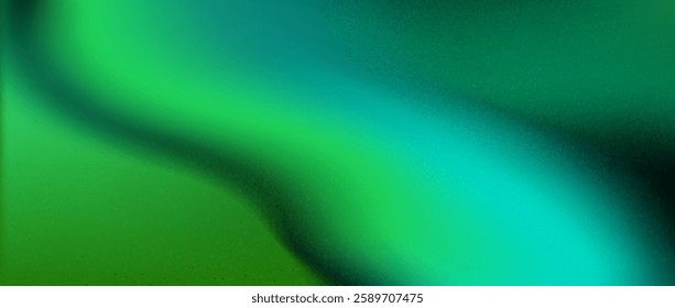 Green gradient abstract background.Jade luxury texture.Turqoise blur foil.Dark royal green  pattern with noise surface.