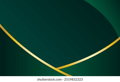 Green gradient abstract luxury background vector design. Wallpaper design