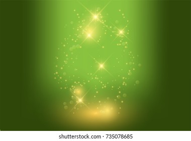 Green gradient background