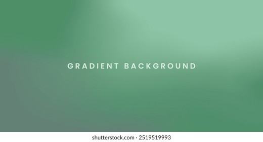 Green Gradient background abstract presentation template