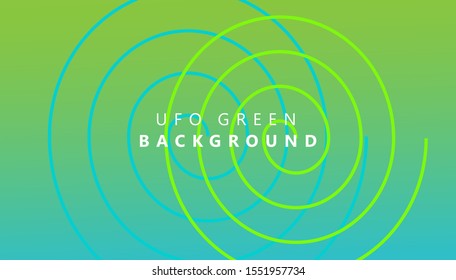 green gradient background with blue. Abstract green blurred background. Ecology concept for your graphic design, banner or poster.