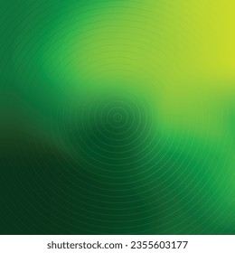 Green gradient background. Blur pattern. Modern banner template design with space for your text. Vector illustration