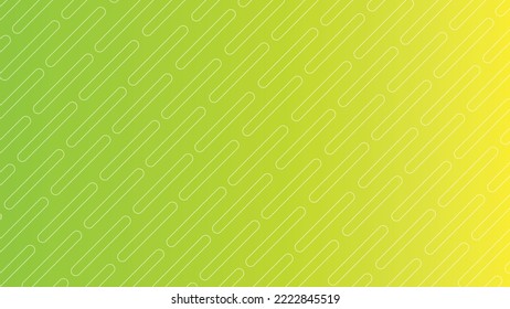 color de fondo de degradado verde con trazos de línea curvados