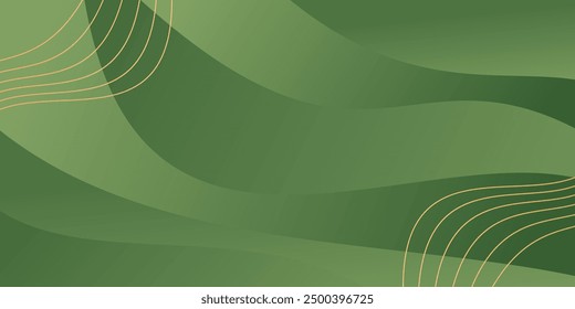 green gradient background with copy space area. design for banner, greeting card, poster, cover, web, social media.