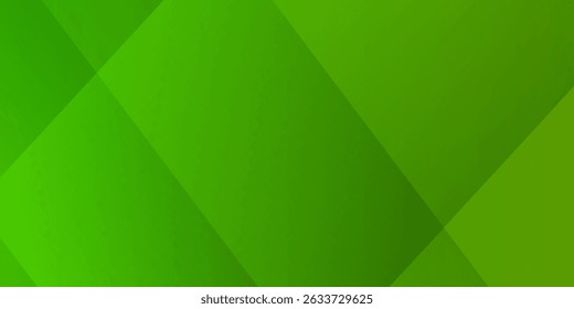 Fondo de gradiente verde con líneas diagonales cruzadas. Concepto ecológico para Diseño gráfico, Anuncio o póster. eps 10