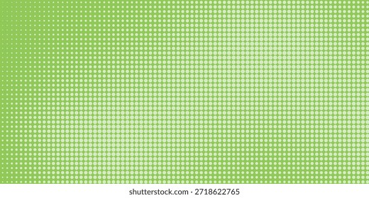 Fondo degradado verde con patrón de semitono punteado para ilustración moderna de diseño Abstractas moderno