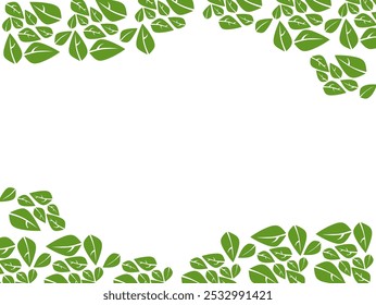 green gradient background frame for design illustration advertisement