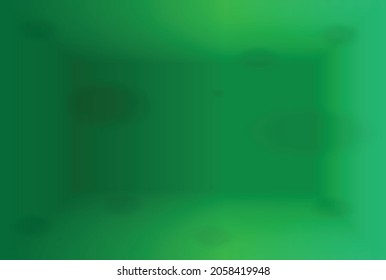 The green gradient background looks crisp and classy.