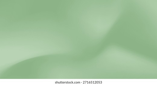 Fondo degradado verde, la luz solar natural moderna brilla en la pared vacía en tono pastel, sombra de la ventana, textura de hormigón de color claro, estilo orgánico. Ilustración vectorial