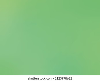 Green gradient background. Pale blurred abstract patter. Spring, summer design. Vector illustration