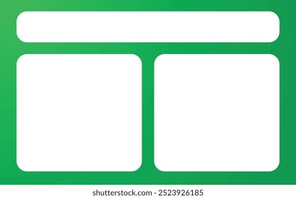 Green gradient background with secondary white color. abstract background for business presentation. soft green color blurry dynamic design. creative glow pattern shape template. wallpaper texture