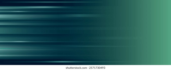 A green, green gradient background with a smooth, blurred texture. The background features horizontal streaks for a dynamic effect. Gradient background vector. Green background.