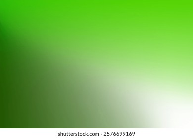 Green Gradient Background With Smooth Transition for Design and Art Themes