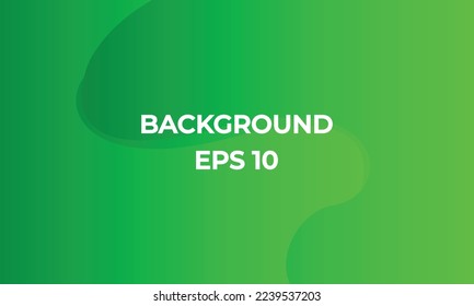 green gradient background. Soft wavy texture. Flow of light transition color. Template for posters, and banners, brochures, flyers, covers, websites. EPS vector illustration