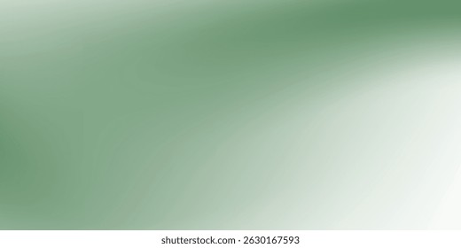 Green gradient background, sunlight shines on pastel tone empty wall, shadow from window, light colored concrete scene texture in natural, organic style. VECTOR ILLUSTRATION