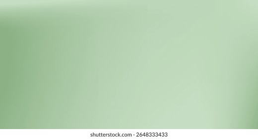 Fundo gradiente verde, luz do sol brilha na parede vazia do tom pastel, sombra da janela, textura de cena de concreto de cor clara em estilo natural, orgânico.