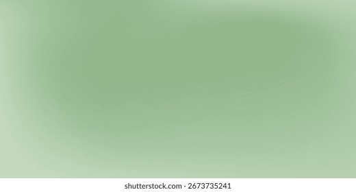 Green gradient background, sunlight shines art simple modern