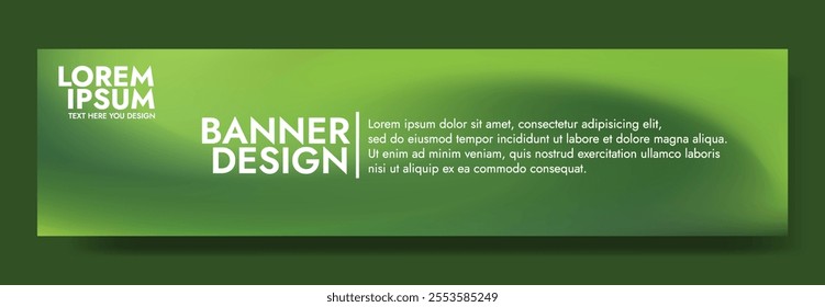 Green Gradient background Template Modern, Clean