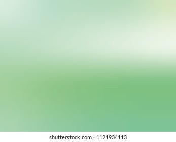 Green gradient background. Vector illustration. Bright pattern with a smooth flow of shades of blue and green. To create modern layouts, posters, backs, covers, phone screensavers, social networks