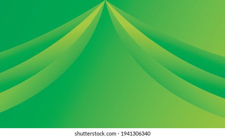 green gradient background vector presentation