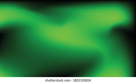 Grüner Farbverlauf-Hintergrund. Warme Schattierungen.