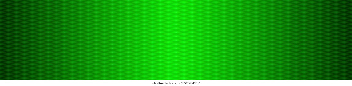 Banner de degradado verde. Fondo geométrico al estilo origami. Ilustración de rectángulos poligonales vectoriales verdes. Fondo de mosaico de rhombus abstracto brillante para diseño, impresión, web. Patrón sin foco.