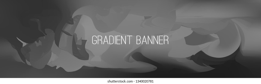 Green gradient banner. Stylish presentation template. You can use it also as flyer, brochure, corporate report, marketing, annual report, banner or as simple banner for social networks.
