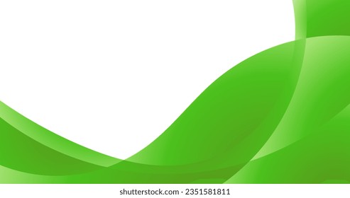 green gradient bio nature background for business with white space area for image