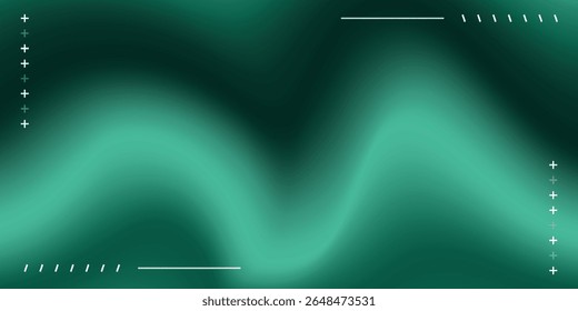Green Gradient Blur Abstract background. Modern background design. fluid background.liquid color . Fit for website, banners, wallpapers, brochure, posters