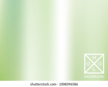 Green gradient.  Blurred sparkly cover. Abstract soft pastel color backdrop.  Trendy creative vector foliage gradient. Mesh gradient foil.  Creative bokeh template for banner. Vibrant green print.