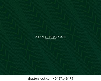 Green gradient colored lines abstract background. Modern design for banners, cards, web design, banners, certificates, etc.